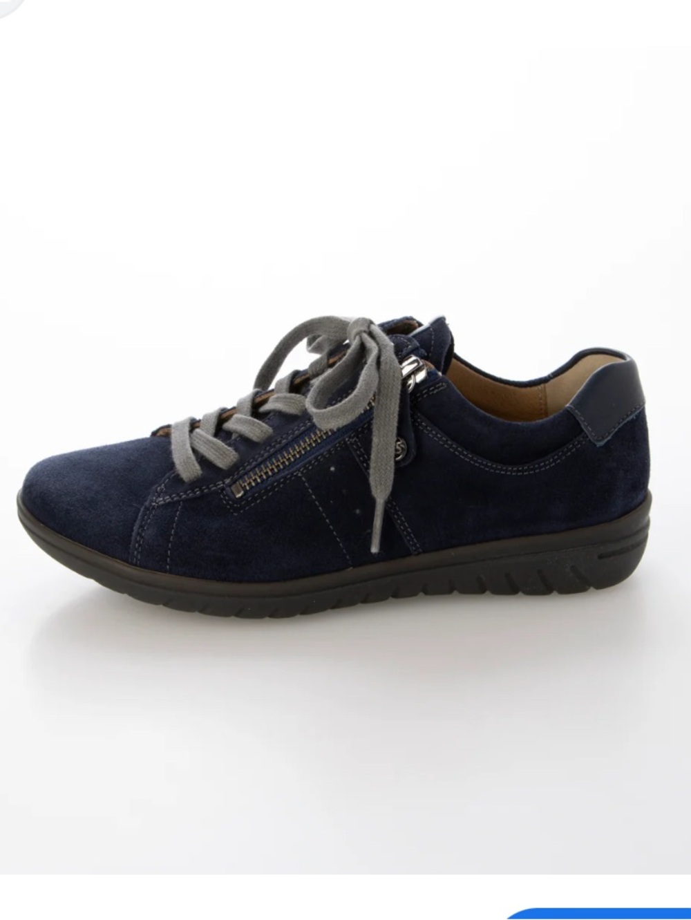 Hartjes dark blue suede sneakers - men's 9